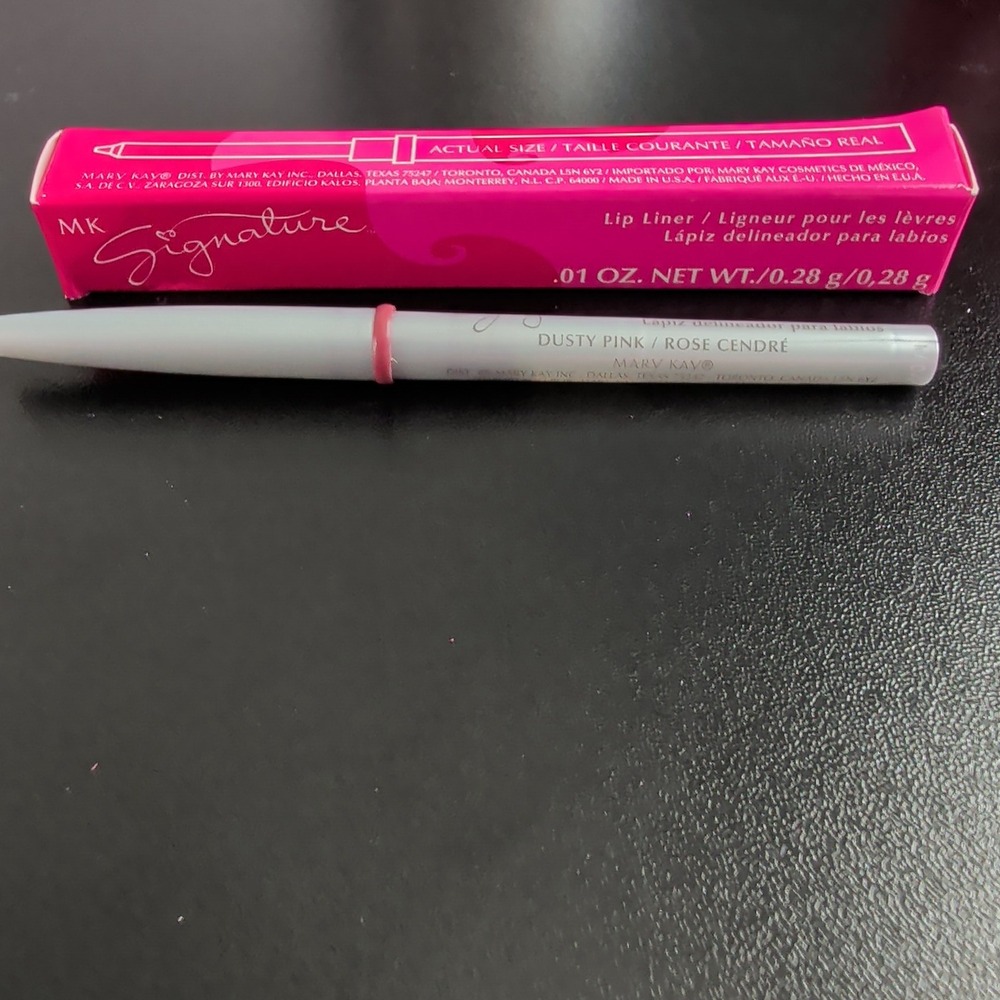 Mary Kay MK Signature Lip Liner Dusty Pink Rose Cendre 006599 Retractable Pencil